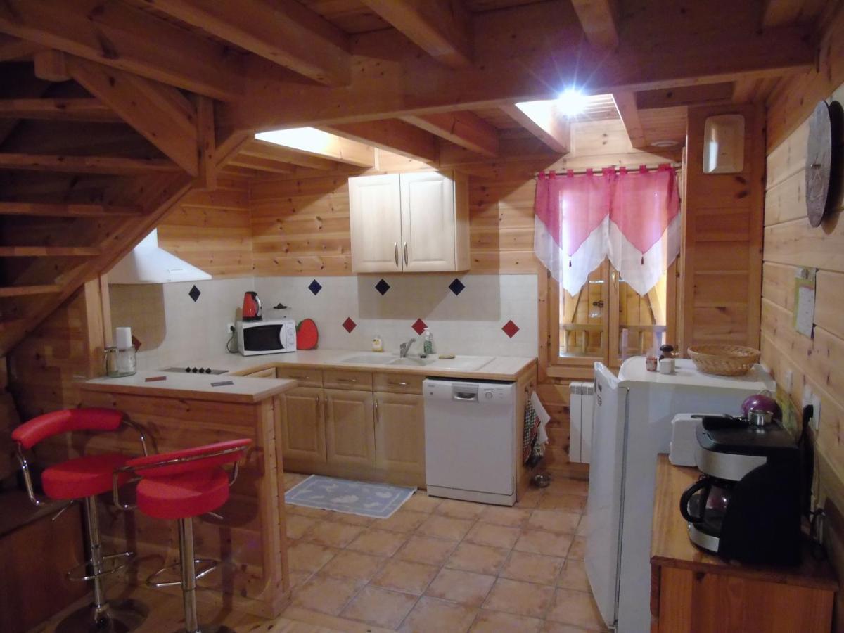 LʼHospitalet-près-lʼAndorre Chalet Bois Au Milieu Des Pyrenees מראה חיצוני תמונה