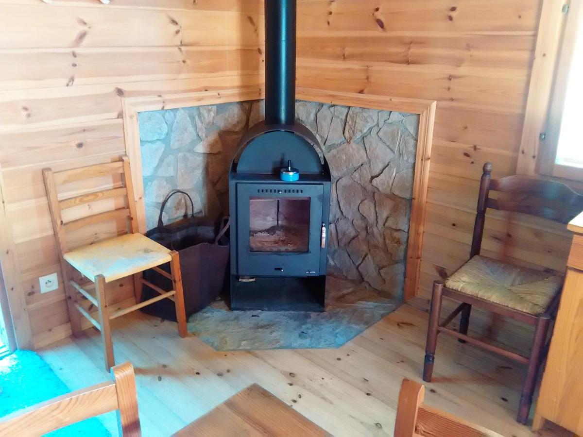 LʼHospitalet-près-lʼAndorre Chalet Bois Au Milieu Des Pyrenees מראה חיצוני תמונה